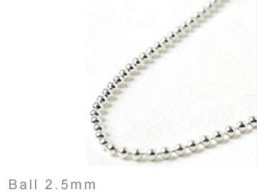 BALL CHAIN 2.5mm  [U4002]